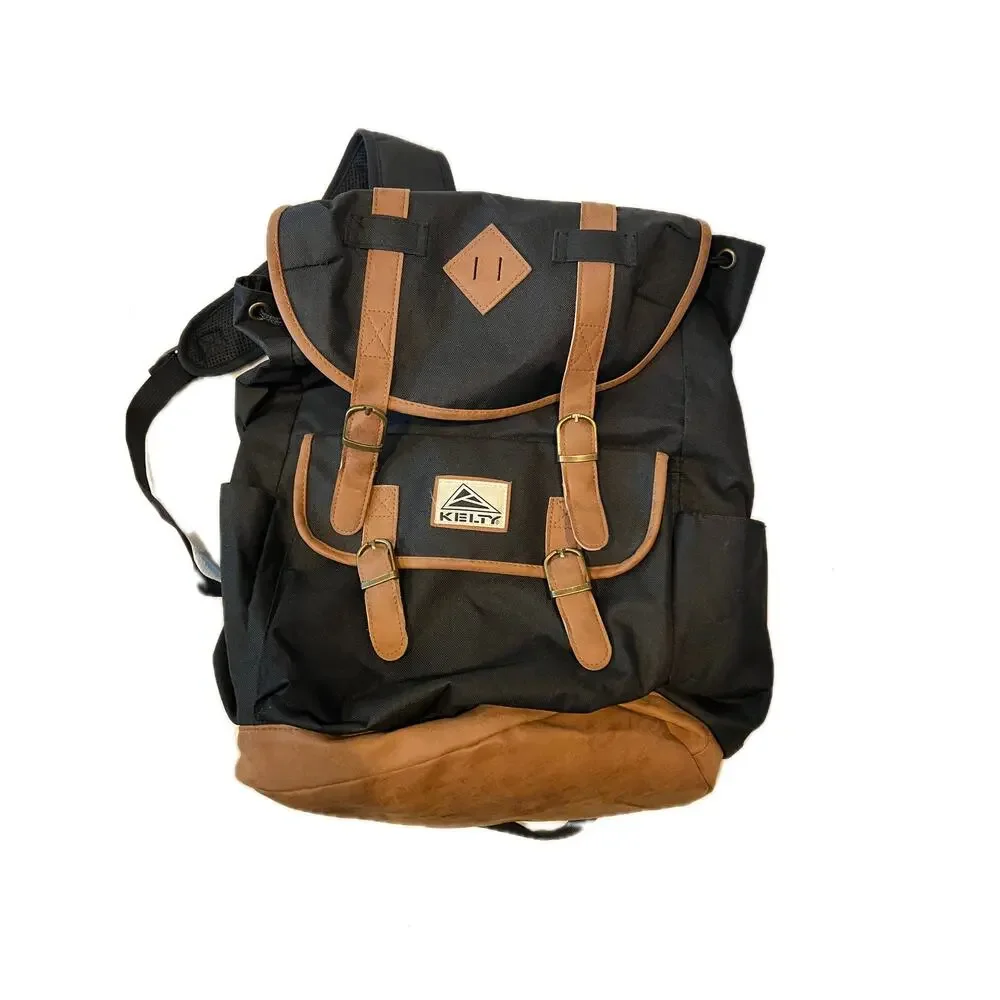 Kelty 26L Medium Top Loading Faux Leather Backpack